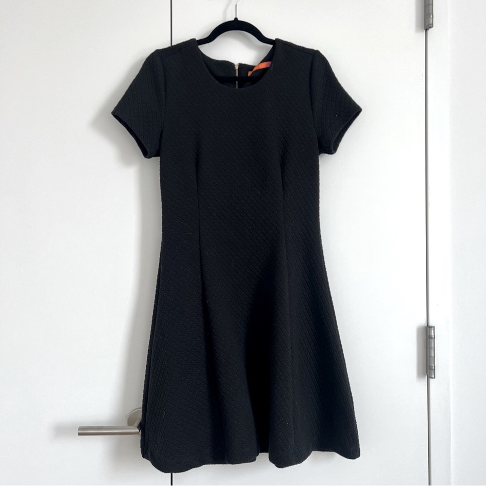 Black Quilted Dress